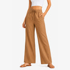 Gayaabi Linen Women Trousers