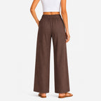 Gayaabi Linen Women Trousers