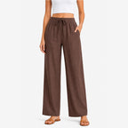 Gayaabi Linen Women Trousers