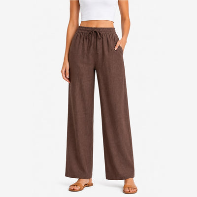 Gayaabi Linen Women Trousers