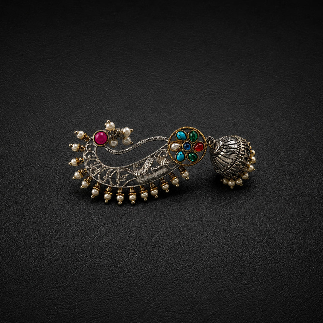 Gayaabi Morika Timeless Oxidised Earrings