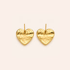 Gayaabi Mosaic Heart Stud earrings