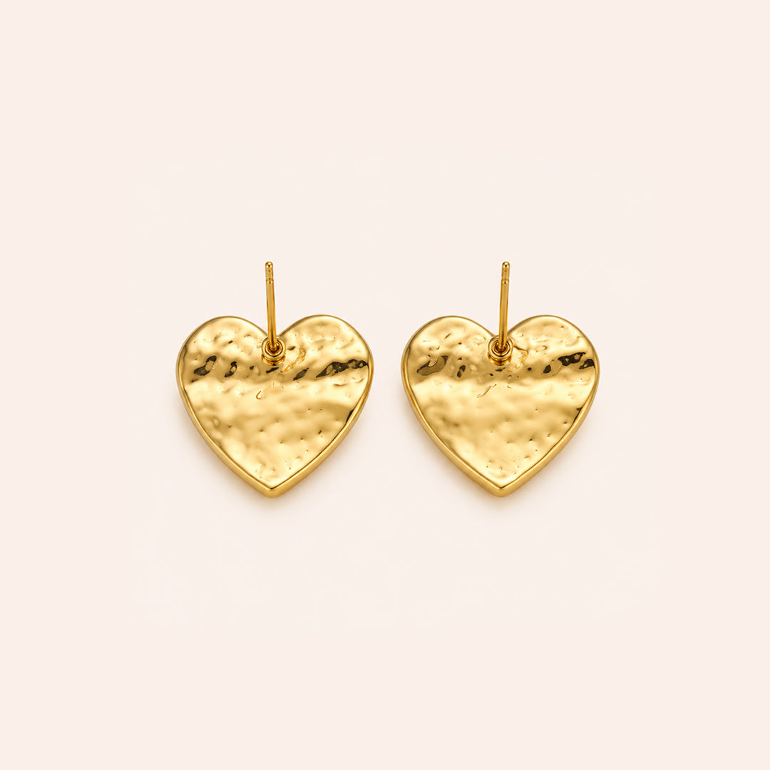 Gayaabi Mosaic Heart Stud earrings