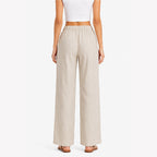 Gayaabi Linen Women Trousers