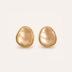 Gayaabi Pebble Stud Earrings