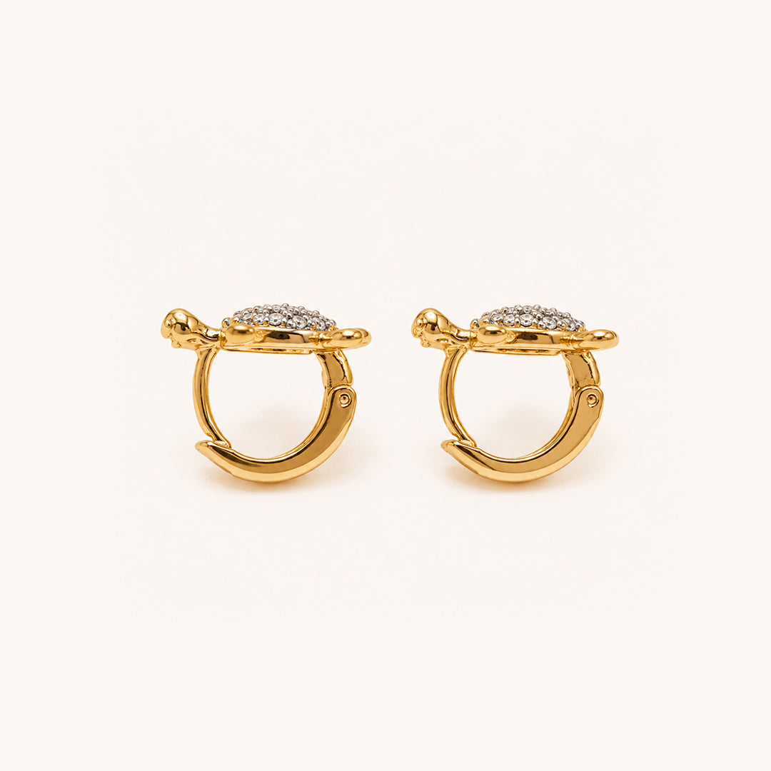 Gayaabi Turtle Earrings