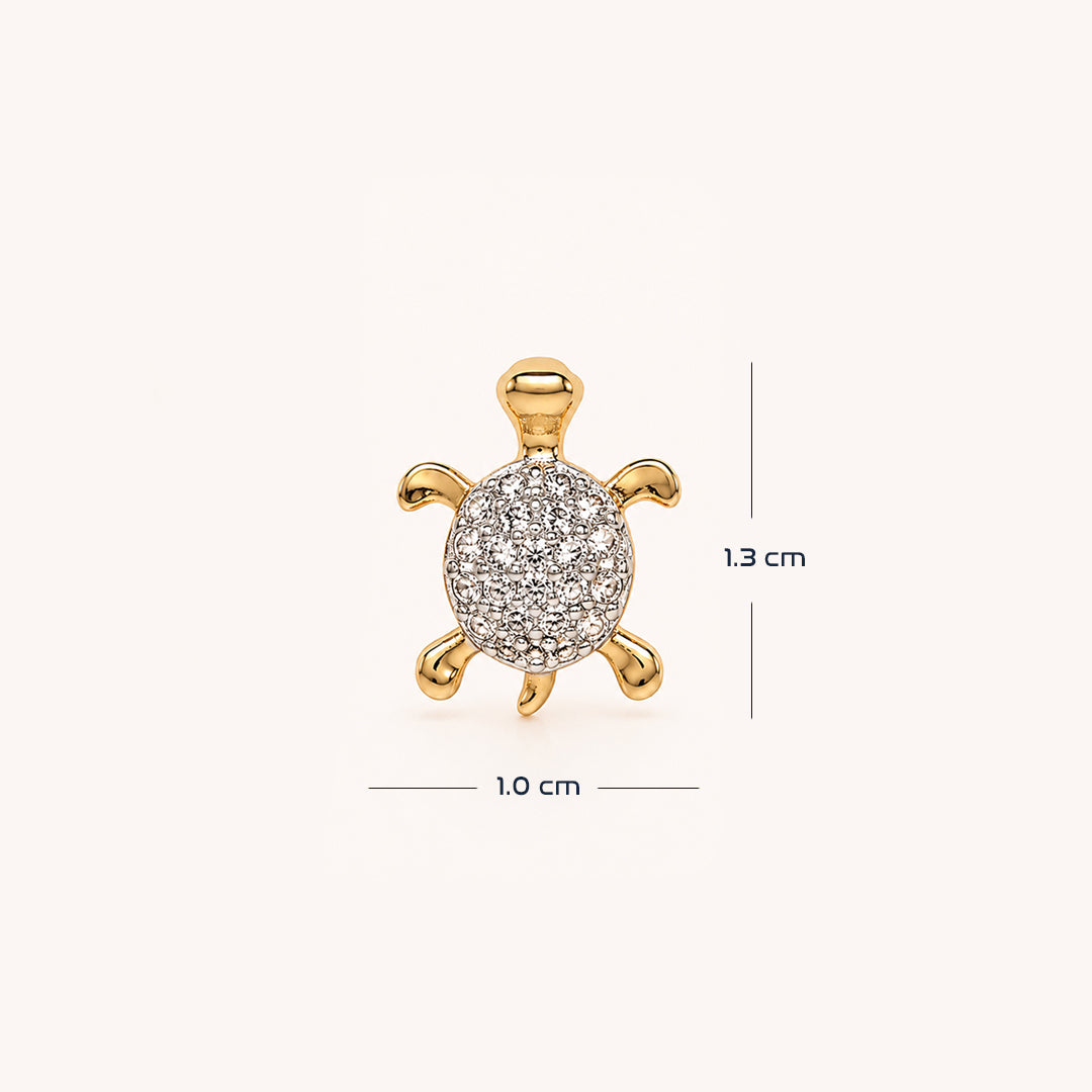Gayaabi Turtle Earrings
