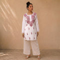 Gayaabi Gulnaar Cotton Chikankari Kurta