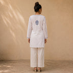 Gayaabi Gulnaar Cotton Chikankari Kurta