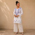 Gayaabi Gulnaar Cotton Chikankari Kurta