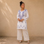 Gayaabi Gulnaar Cotton Chikankari Kurta